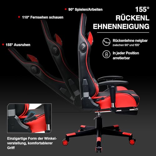 Image of GTPLAYER Hustle Premium Mesh Office Chair, Ergonomic Work from Home Chair, Auto-Adaptive Lumbar Support, Adjustable Headrest, 3 Year Warranty