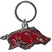 NCAA Siskiyou Sports Fan Shop Arkansas Razorbacks Chrome & Enameled Key Chain One Size Team Colors