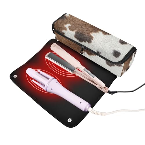 Bolsa organizadora resistente al calor para herramientas de cabello miniatura 2