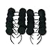 Finex Mickey Minnie Mouse Costume Deluxe Fabric Ears Party Headband Set 12-pack