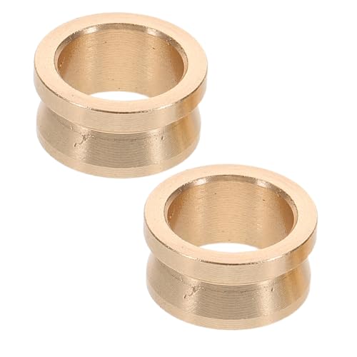 Yardwe 2pcs Ring Guide Replacement for Fishing Rods Durable Brass Eyelets for Smooth Casting Inner Diameter Fishing Accessories for Enthusiasts and Anglers
