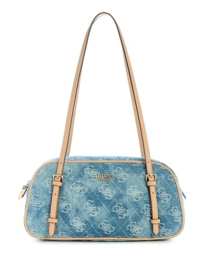 GUESS Cerelia Shoulder Satchel, Denim Logo