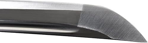 Miniatura 6 de Handmade Sword - Espada Katana de entrenamiento Iaido sin afilar de acero inoxidable, hecha a mano, espada completa, vaina negra