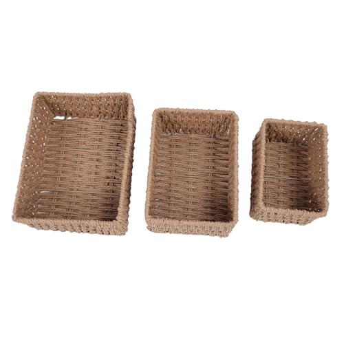 Panier de rangement en osier tressé à la main, boîtes haut de gamme SEAFRONT
