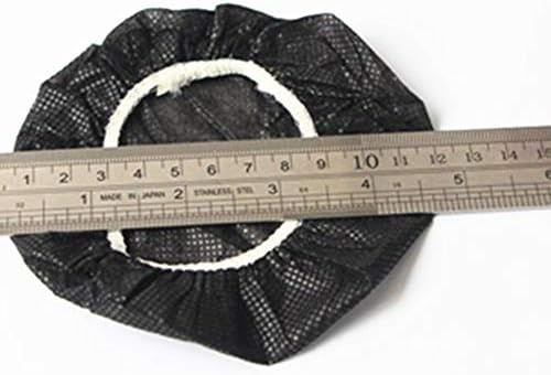 100 Pack Stretchable Headphone Ear Covers Disposable Sanitary Earcup Earpad Covers Hygiene Earpiece Cushions for Earmuff-Style Gaming Headphone/VR Headset/Most Large-Size Headphones 11cm