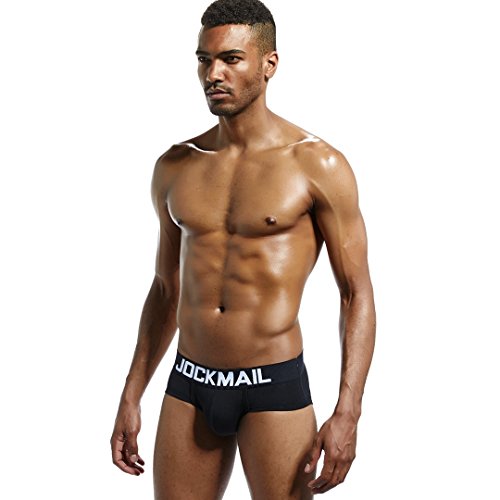 JOCKMAIL 3PCS/Pack Men's Briefs Mens Underwear Mens Cotton Briefs Comfort and Soft Mens Low Rise Briefs Underwear2