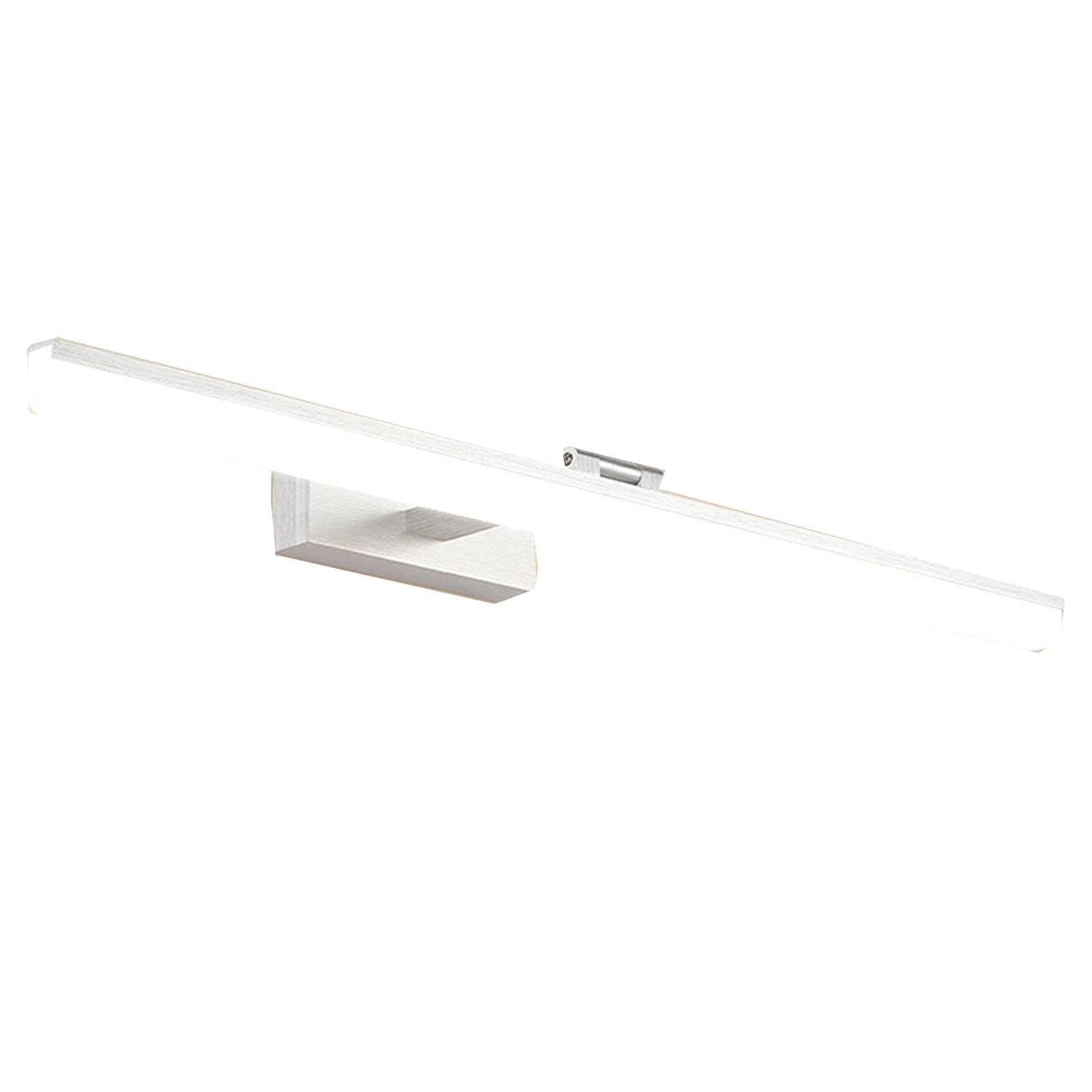 JYBNBBE Modern Bathroom Mirror Light, 16W Cold White 5500K LED, 3-Color Dimming, 70cm Vanity Wall Lamp