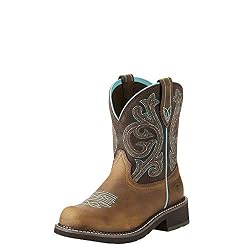 ARIAT Fatbaby Heritage, Botas Vaqueras Mujer, Marrón Envejecido, 39 EU