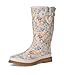 Western Chief Tall Rain Boot - Boots for Women - Round Toe - Adjustable Buckle - Rugged Rubber Lug Outsole Painted Garden 7 M