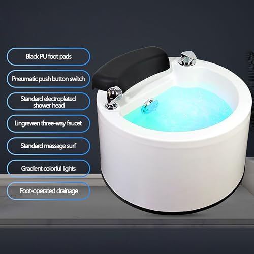 Masajeador Spa de Pies Acrílico con Luz LED miniatura 2