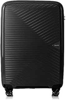 Tripp Black Chic Medium 4 Wheel Expandable Suitcase