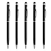 UROPHYLLA Stylus Pen,UROPHYLLA 12pcs Universal 2 in 1 Capacitive Ballpoint Stylus Pens for Touch Screen iPhone,Samsung,HTC,Kindle,Tablet,All Capacitive Touch Screen Device Stylus for iPad (12 Colors)
