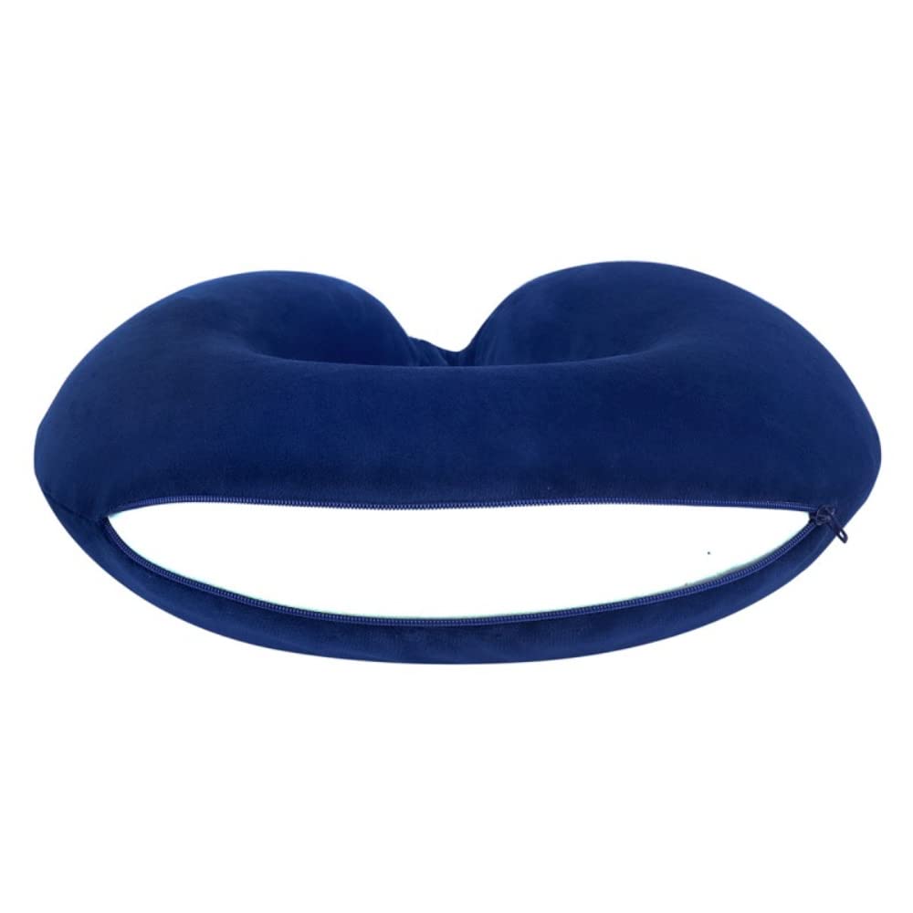 Viaggi Navy Blue Memory Foam travel pillow 3