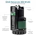 DAB Nova Up 300 M-AE mit Ablaufschlauch 7 Meter - Flachsauger-Tauchpumpe - 10.000 L/Std. - 380W - Förderhöhe 7,5 m - Korngröße 10 mm - Mit Sensor - Kit