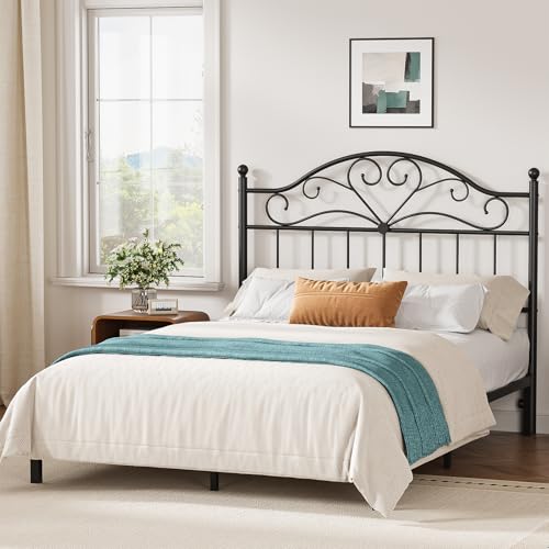 Vintage Headboard for Queen Bed Frame, Metal Headboard Only Queen Size by Merronix - Used condition - Image 2