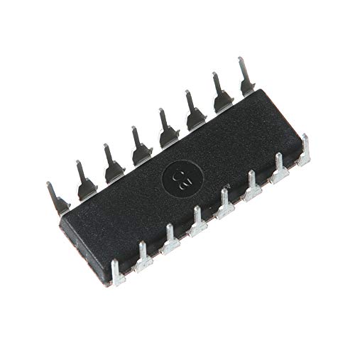 Bridgold 10pcs 74HC4051 74HC 8-Channel Analog multiplexer, Signal Splitter,16-DIP