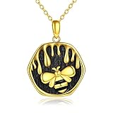 Engelsflügel/Kreuz/Biene/Katze Sterling Silber Anhänger Schmuck Geschenke für Frauen Mädchen