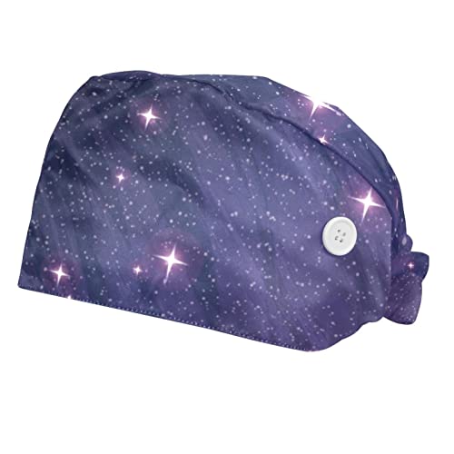 Chapeaux bouffants de travail espace cosmique JDEZ pour cuisine et atelier