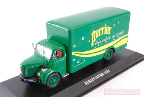 Berliet GLR 8M Ixo TRU019 miniature 1:43 du camion Perrier 1:43 en diecast