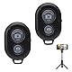 2 Stück Bluetooth Fernbedienung,Kamera Auslöser Fernauslöser, Handy Auslöser,Bluetooth Selfie Remote Control,Universal Handy Kamera Auslöser,mit iOS Android Smartphones