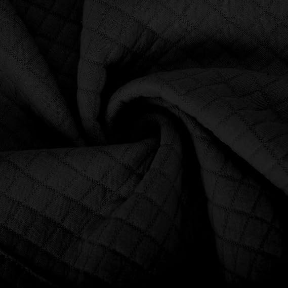 Chvity Women's Pullover Sweatshirt Drawstring Tis The Season Pumpkin Printed Waffle Hoodie Long Sleeve Tops with Pocket - Image 6