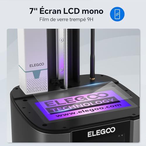 ELEGOO Mars 4 Ultra LCD MSLA avec Écran Mono 9K de - Détails des composants, connecteurs et fonctionnalités