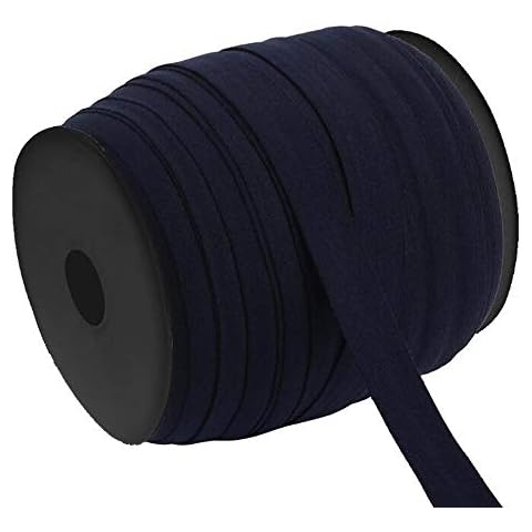 Schrägband zum Nähen, elastisch, flach, 109 m Cover