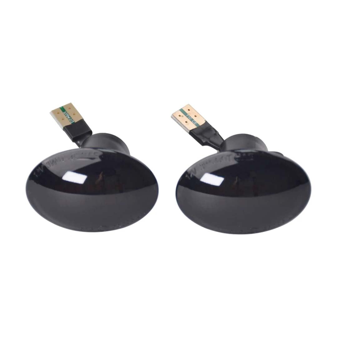 Rufutle Side Marker Lights for Fiat 500, for Lancia Lybra Ypsilon, 2PCS Dynamic Side Marker Turn Signal Repeater Lamp