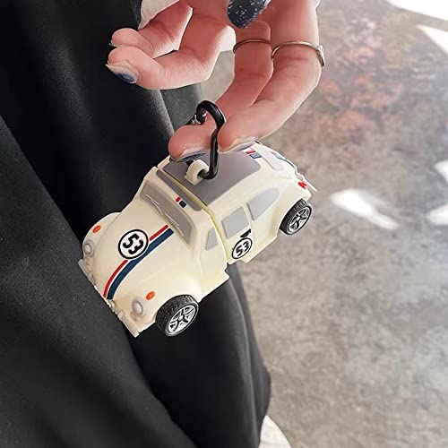 Lvanllf Classic Tpu Herbie Bug Headphone Case Compatible With Airpods Pro Cute Beetle Movie Die Cast Car Headphones Funny Cover For Boys Girls Women Best Gift #TOP5