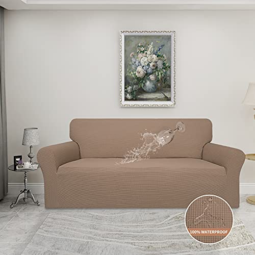 Image of Easy-Going 100% Waterproof Couch Cover, 3 Cushion Oversized Sofa Cover