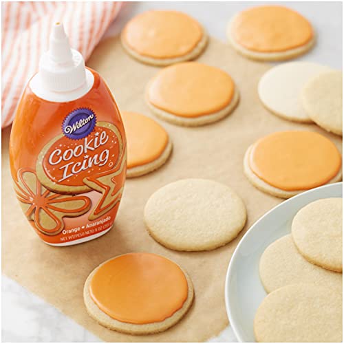 image for Wilton Cookie Icing, Fast-Drying Squeeze Bottle Icing for Decorating S
