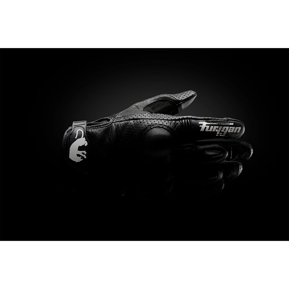 Furygan TD21 Vented Evo - CE zatwierdzone letnie rękawice motocyklowe - 100% skóra perforowana - miękka i wentylowana - dotykowa