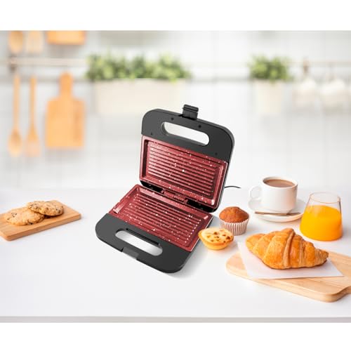 Sanduicheira e Grill Britânia BGR16 2 em 1 Redstone 750W 220V glide