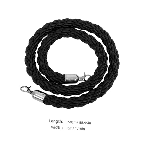 Corde de séparation pour poteaux idéale pour cinéma et théâtre - 2