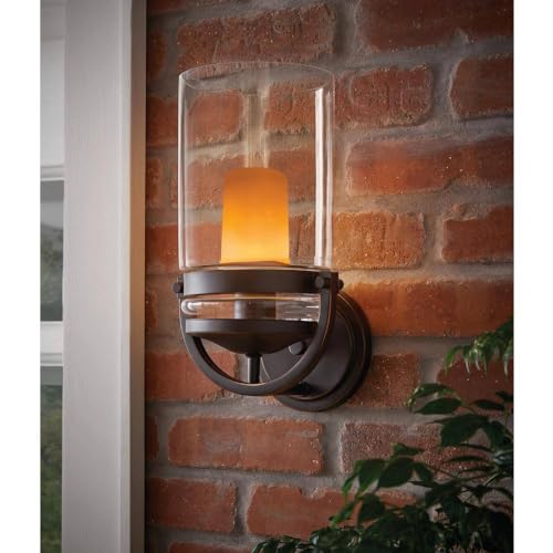 Lâmpada LED Efeito Fogo Chama 3W E27 Bivolt Âmbar 1400K - Branca | Ideal para Arandelas, Postes, Dec