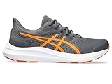 ASICS Men's JOLT 4 Running Shoes, 10.5, Carrier Grey/Bright Orange