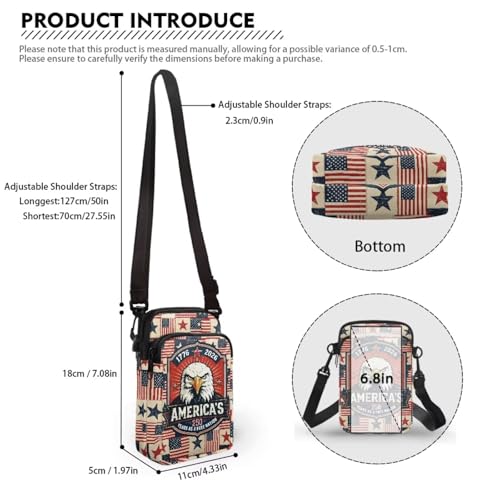 Image of Lightweight Small Crossbody Bags Cell Phone Purses Travel Pouch Shoulder Bag for Women