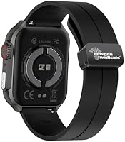 Newgen Medicals Uhr mit EKG Funktion: Smarte Fitness-Uhr mit EKG-, Blutdruck- und Körpertemperatur-Anzeige (Smartwatch mit Blutdruckmessung, Smartwatch mit und Blutdruck, Damen) – Ansicht 7