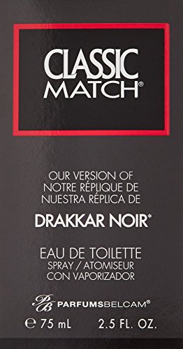 Pb Parfumsbelcam Classic Match, Our Version Of An Alternative Designer Eau De Toilette Spray, 2.5 Fl Oz #TOP1