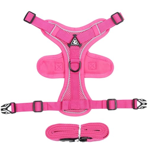 Arnés para gatos correa resistente gatitos chaleco ajustable cachorro suave 8