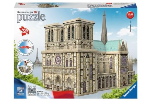 Ravensburger Notre Dame - Puzzle 3D Building Maxi