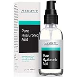 YEOUTH Hyaluronsäure-Serum fürs Gesicht - 100% rein, klinisch, stark, Anti-Aging-Formel! füllt die Haut auf & spendet Feuchtigkeit, reduziert Falten -Natürliche Feuchtigkeitspflege.2oz