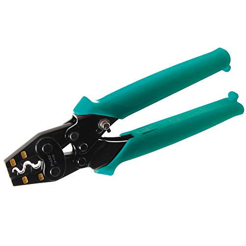 CP-151B Miniature Terminals Ratchet Line Pressing Pliers Tool Automatic Stripping Non-insulated Network Cable Pliers