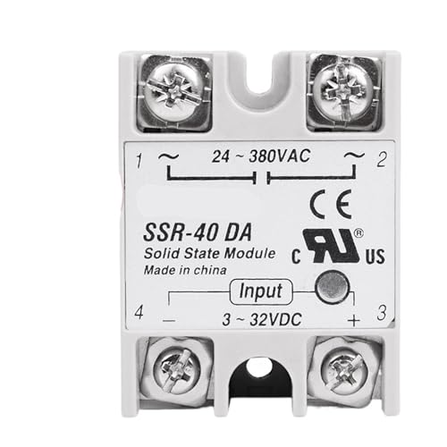 Relais statique SSR 40A sans usure mécanique pour commutation de puissance thermique stable