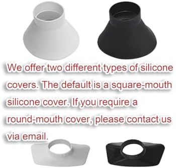 Flexible Vent Hose for Range Hood - 3" x 63" Ducting for Kitchen Exhaust Fan - Easy Installation & Adjustable Air Duct (Black, 75MM)