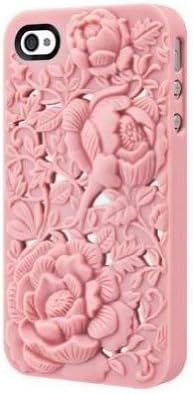SwitchEasy SW-BLO4S-P Avant-garde Hard Case for iPhone 4 & 4S - 1 Pack - Case - Retail Packaging - Blossom - Pink