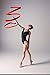 Aneco 14 pieces Dance Ribbons Streamers Rhythmic Gymnastics Ribbon with Rods for Art Dances, Baton Twirling, 14 colours