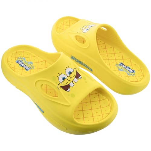 Ground Up SpongeBob SquarePants Athletic Open Toe Slides