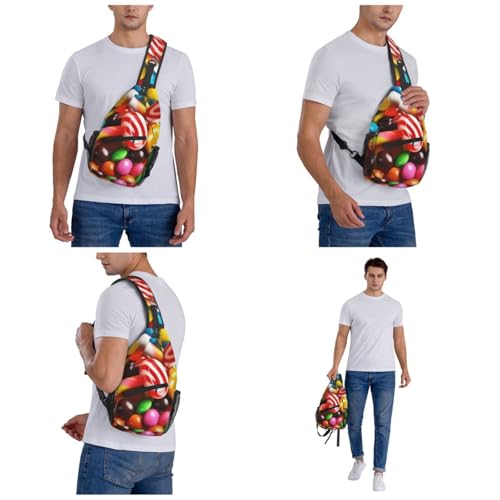 Bolso Cruzado Colorido para Hombre y Mujer miniatura 7