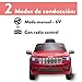 Imagen de FEBER Jeep Cherokee Rojo 12V, Coche eléctrico